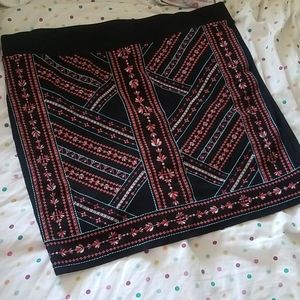 embroidered skirt by torrid